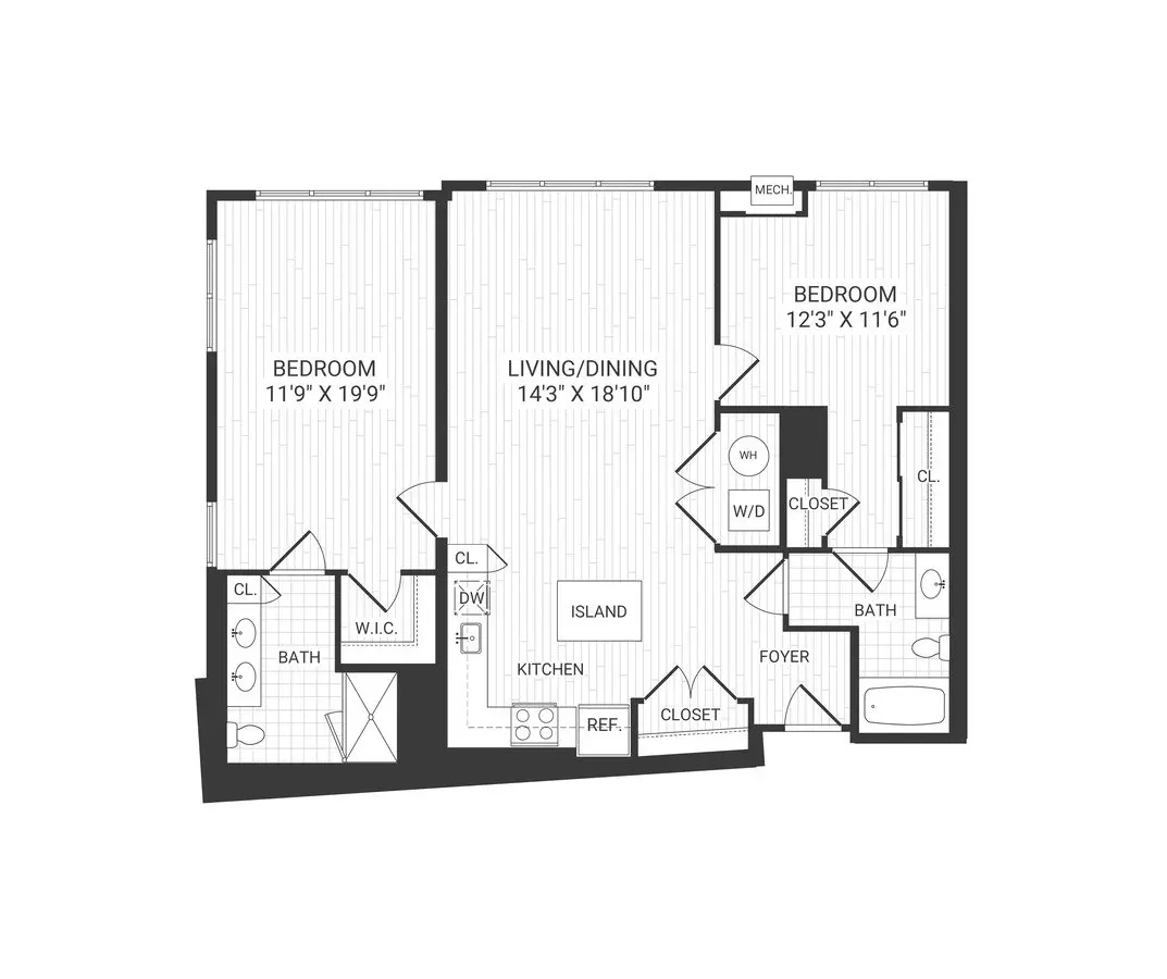 Unit RH-1027 RH-1027 floor plan