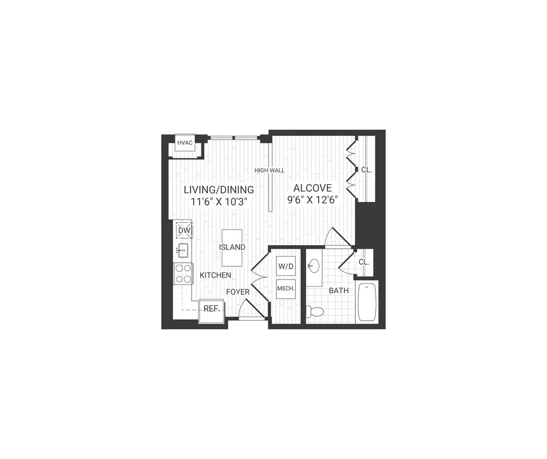 Unit RH9-1016 RH9-1016 floor plan