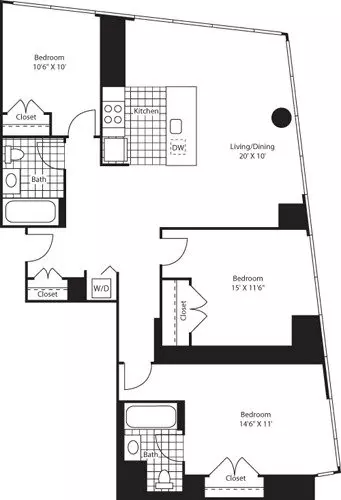 Unit 3104 3104 floor plan