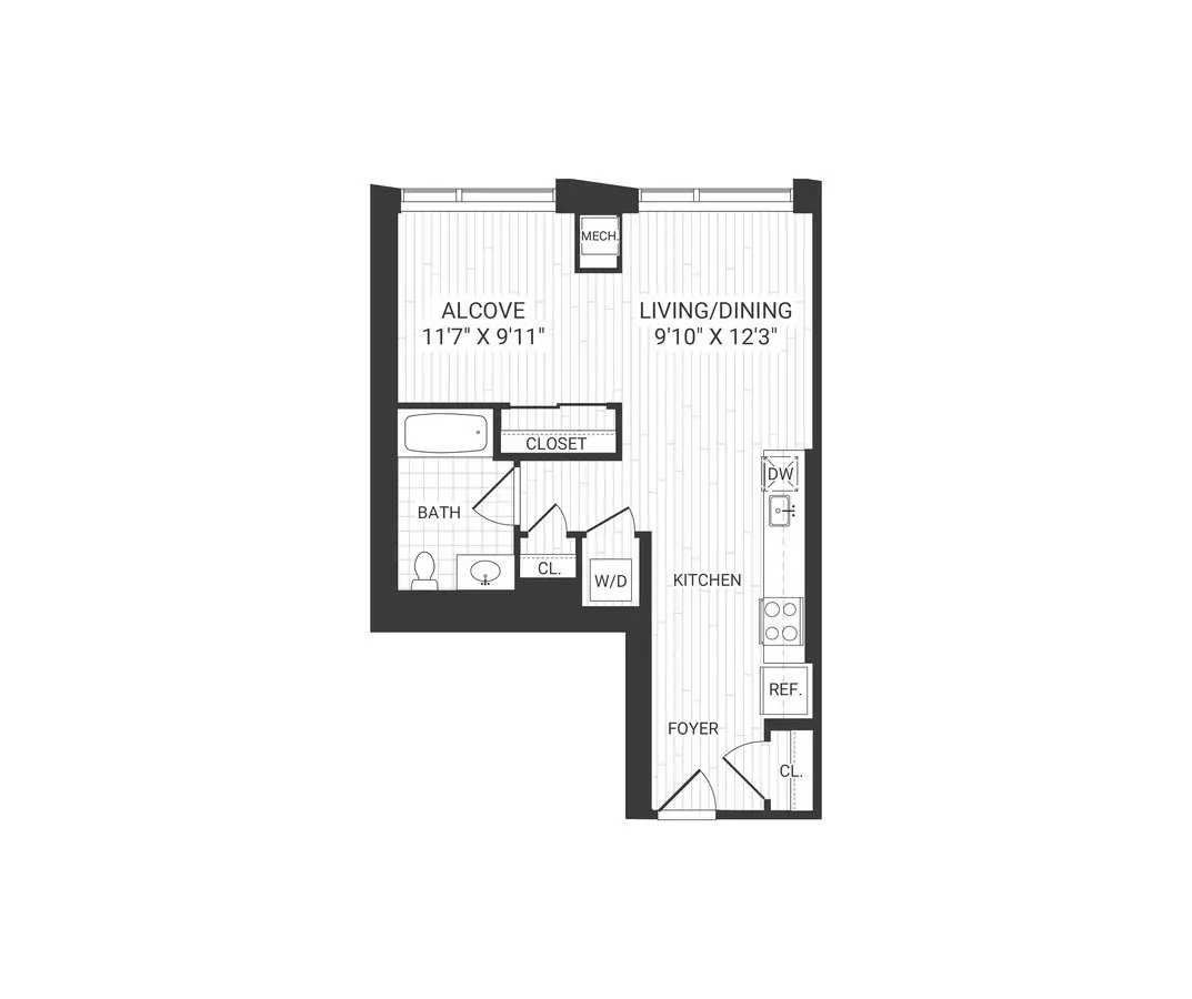 Unit H25-4916 H25-4916 floor plan