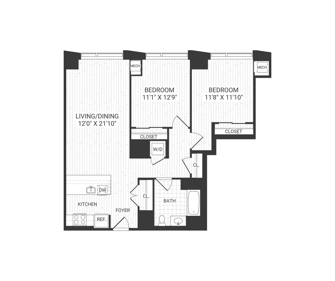 Unit H25-5211 H25-5211 floor plan
