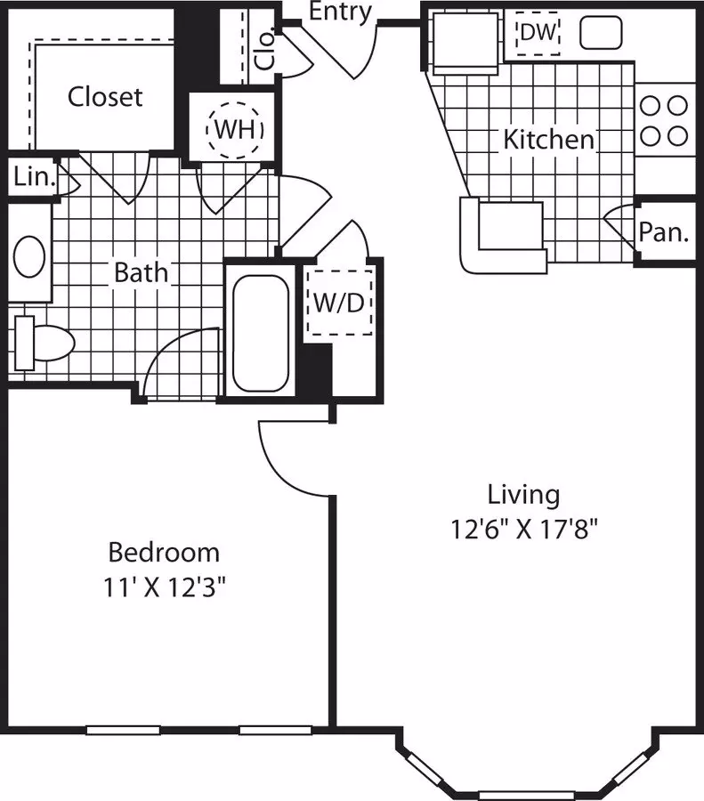 Unit 418 418 floor plan
