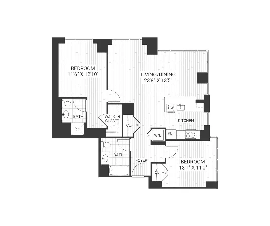 Unit MN-4704N MN-4704N floor plan