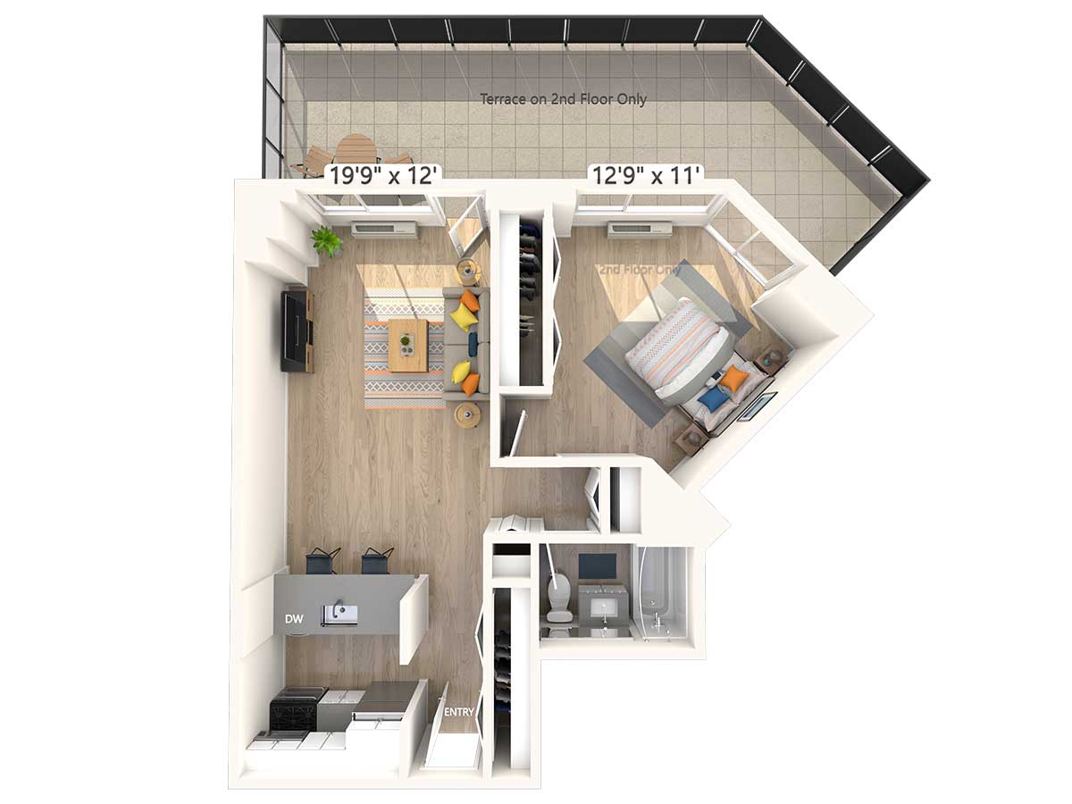Unit 30H 30H floor plan
