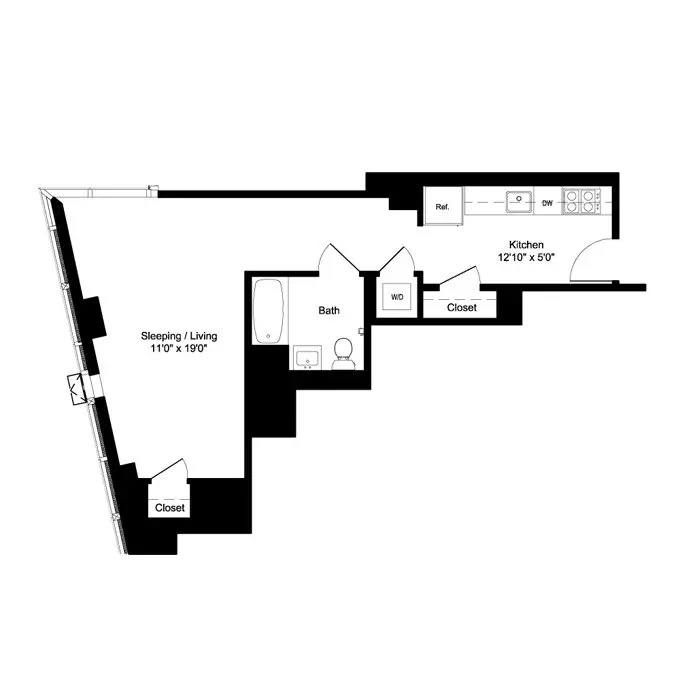 Unit 17A 17A floor plan