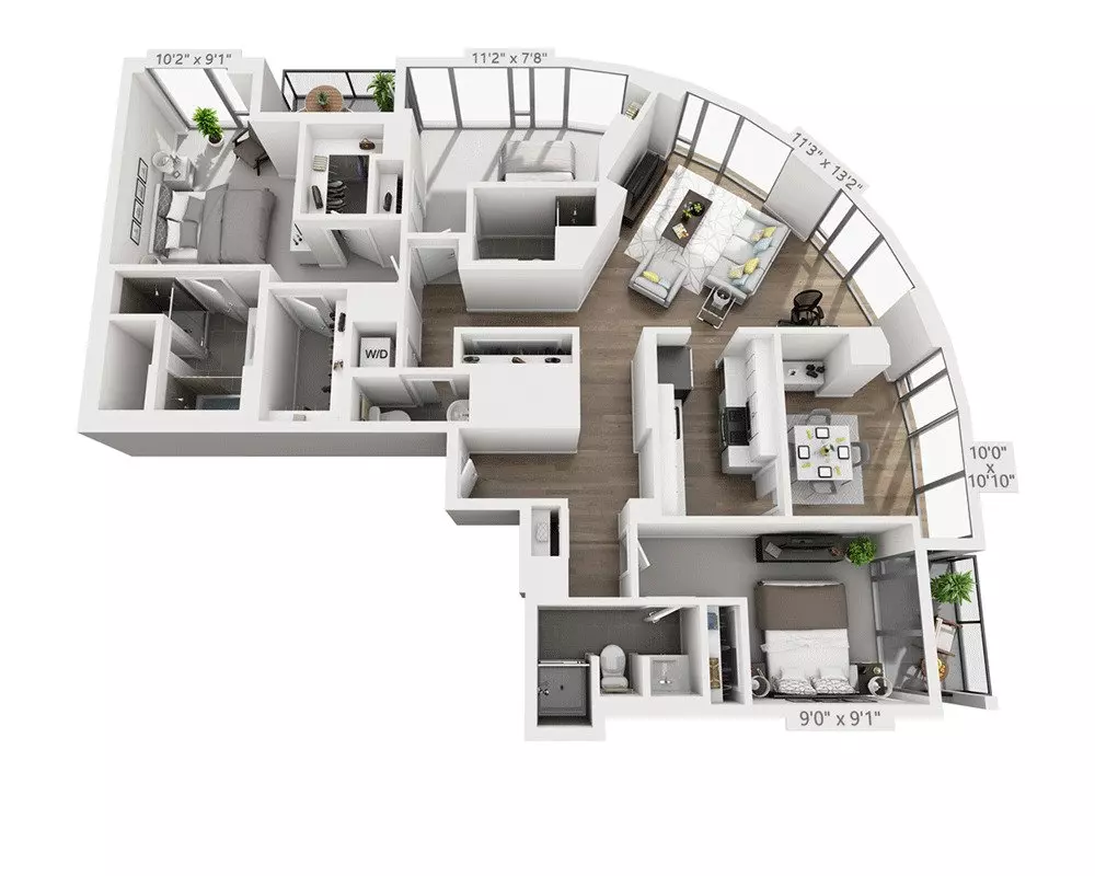 Unit 9651291 floor plan
