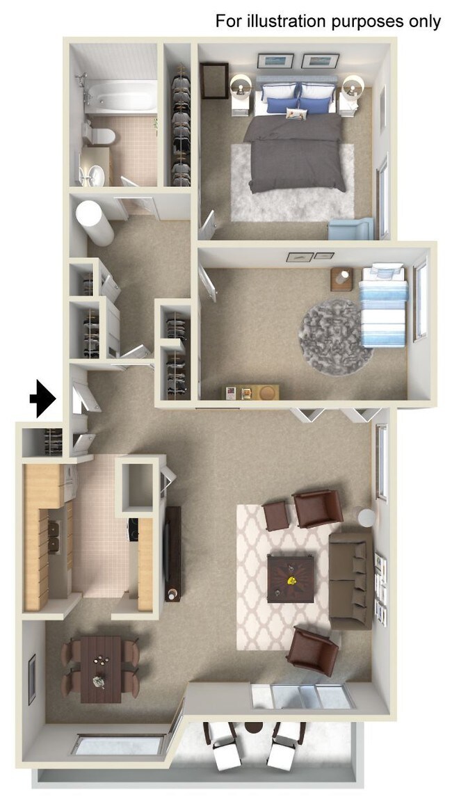 2D floor plan