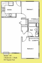 2x1 floor plan