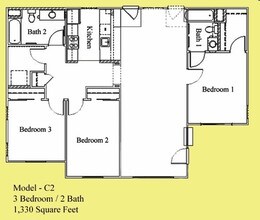 3x2 floor plan