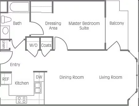 Matisse 3308 BMR floor plan