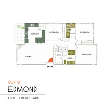 Edmond 1125-301 floor plan