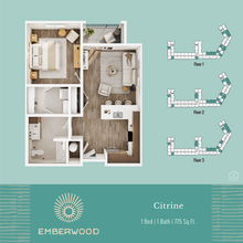 Citrine 218 floor plan