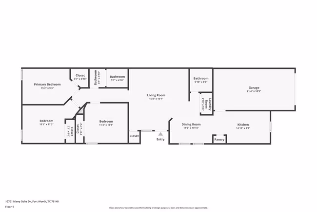 10701 Many Oaks Drive, Fort Worth, TX 76140 photo 2