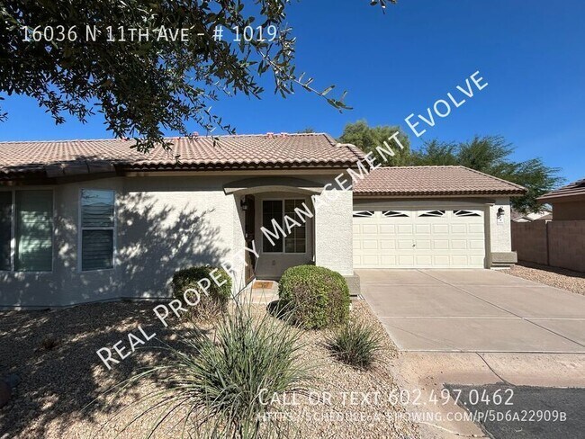 16036 N 11th Ave Phoenix, AZ 85023