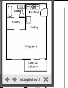 Studio 140 floor plan