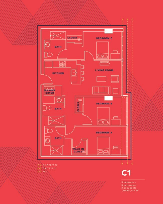 C1 floor plan