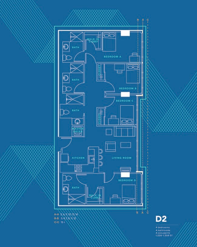 D2 floor plan