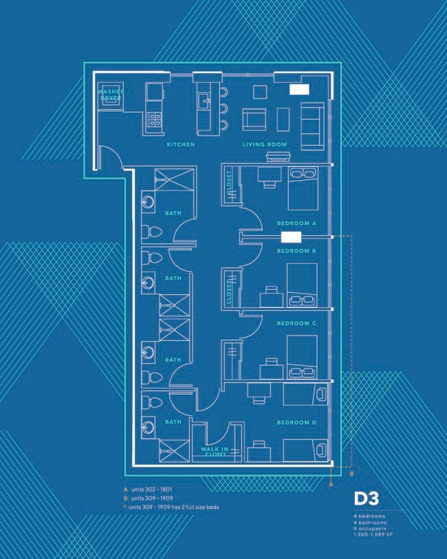 D3 floor plan