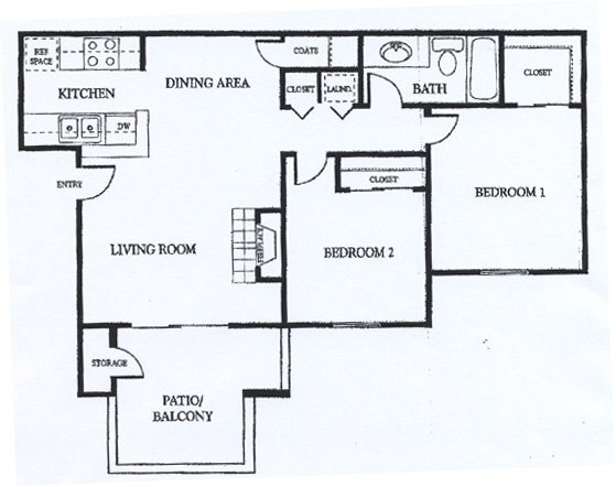 2X1-750 445-21 floor plan