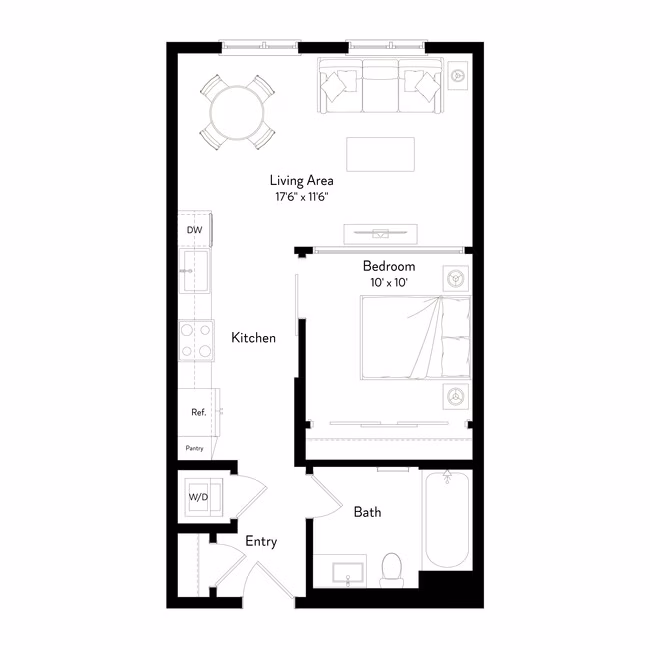 AU1 813 813 floor plan