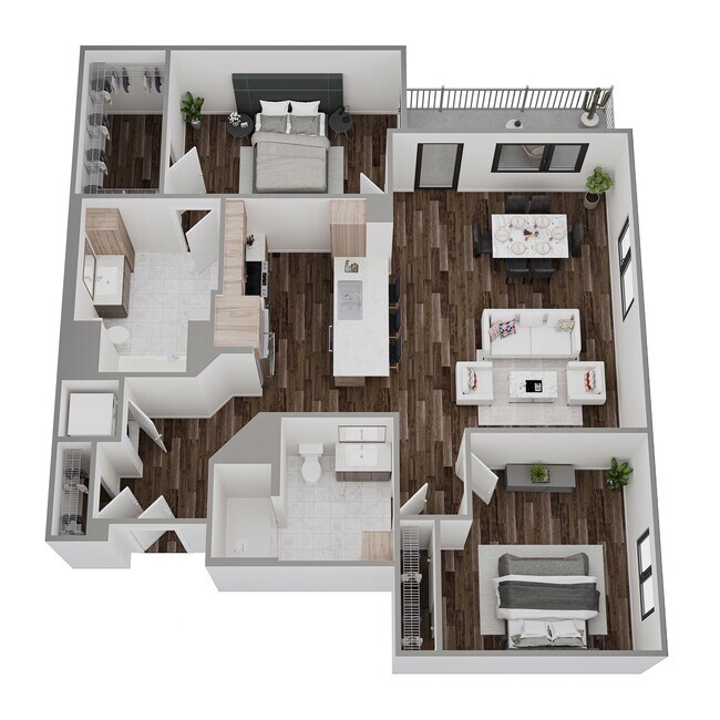 Q 750 floor plan