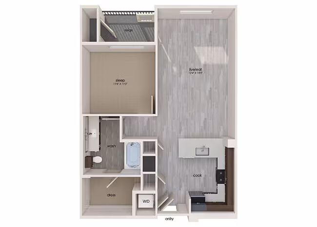 A5 1119 floor plan