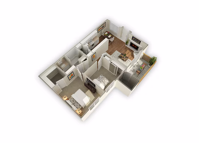 2X1-876-Classic 6538D floor plan