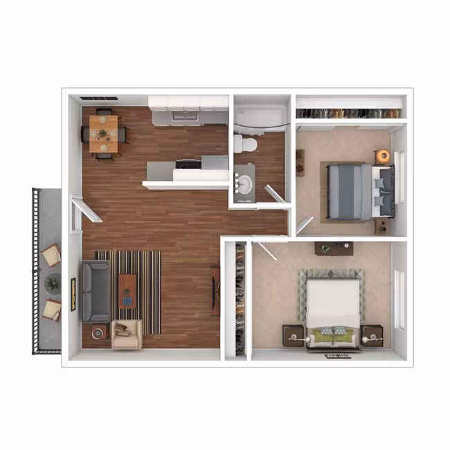 Redwood floor plan