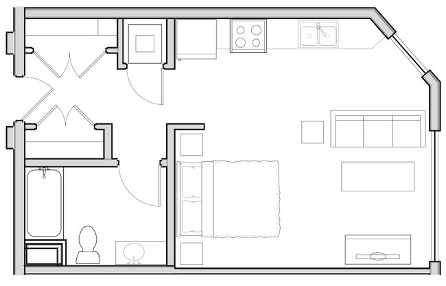 S1A 308 floor plan