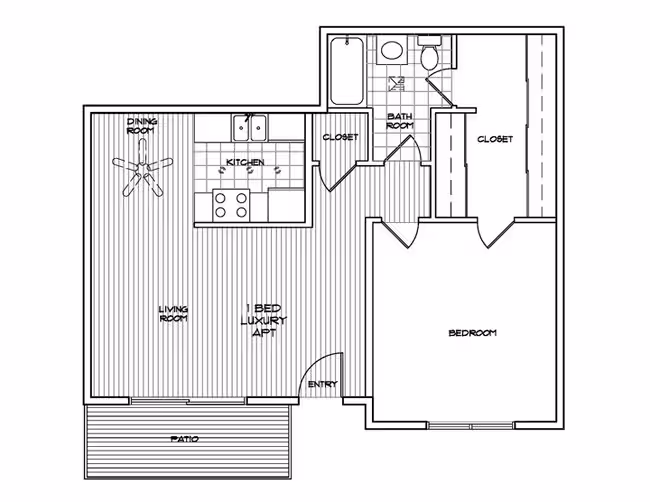 Luxury floor plan
