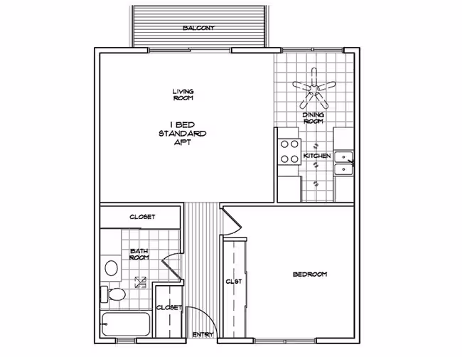 Standard floor plan