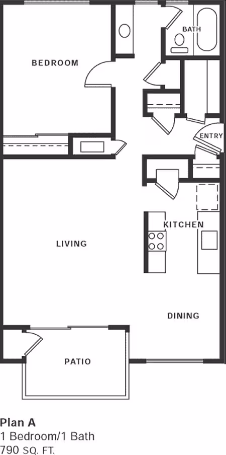 Capri 607 floor plan