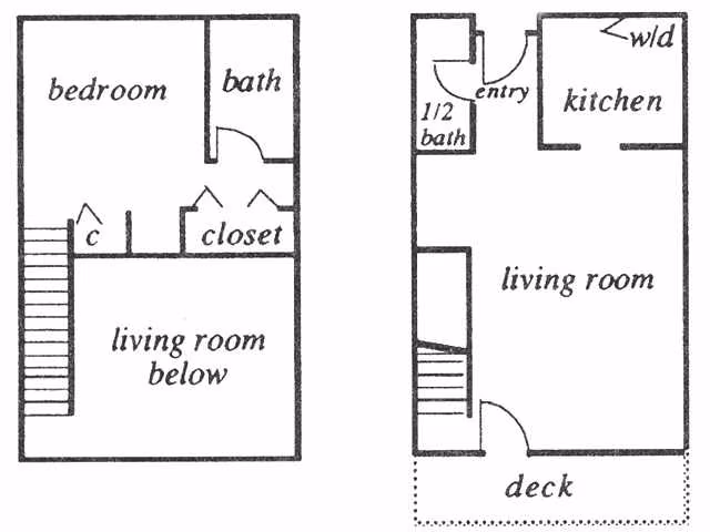 N floor plan