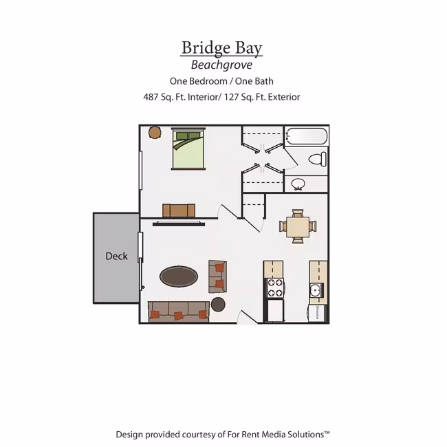 Beachgrove 106 floor plan