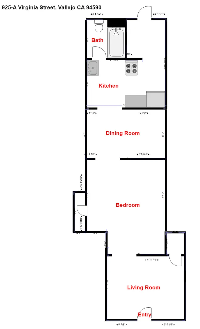 Cozy 1 Bedroom, 1 Bath Unit photo 2