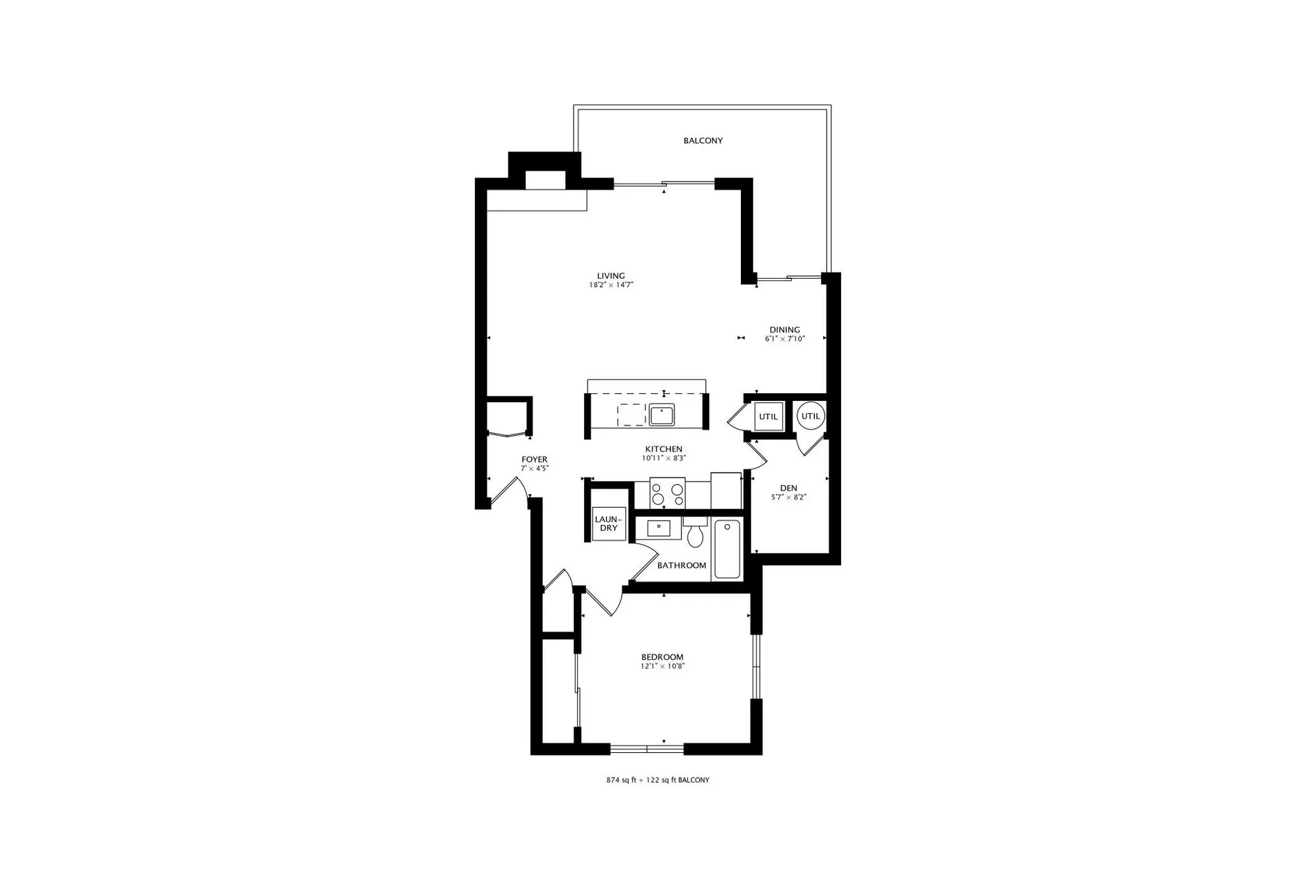 Unit 3056 floor plan