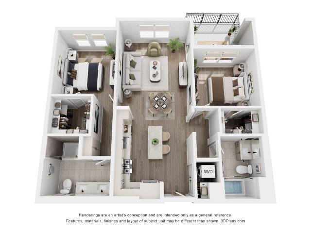2A 301 floor plan