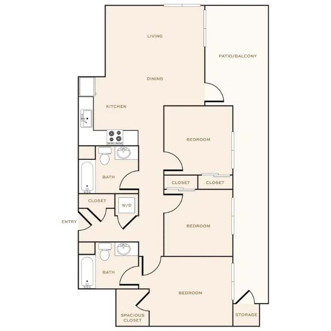 The Jacobsen 401 floor plan