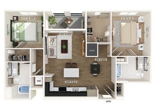 B3 2-204 floor plan
