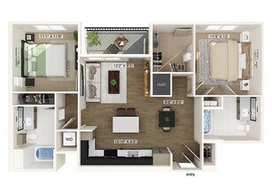 B1 1-303 floor plan