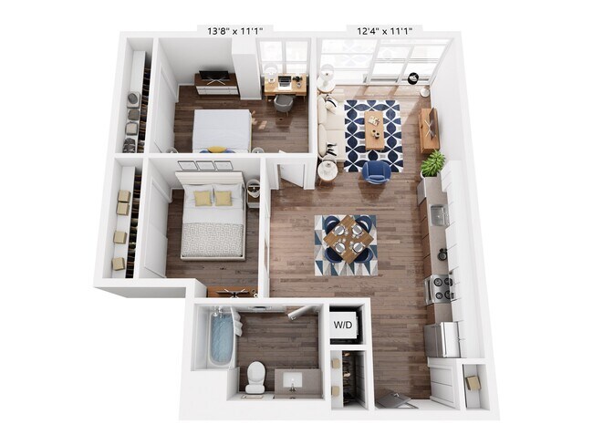 B1 422 floor plan