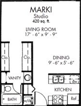 Marki floor plan