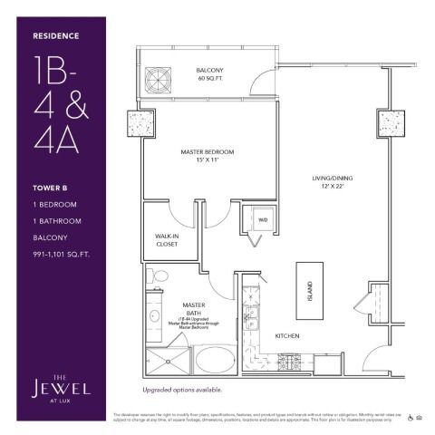 1B-4 & 4A floor plan