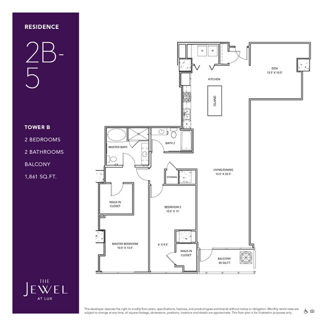 2B-5 floor plan