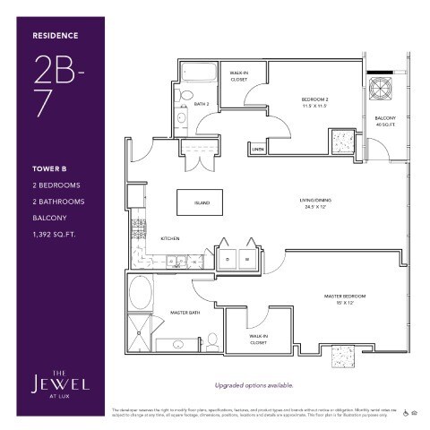 2B-7 floor plan
