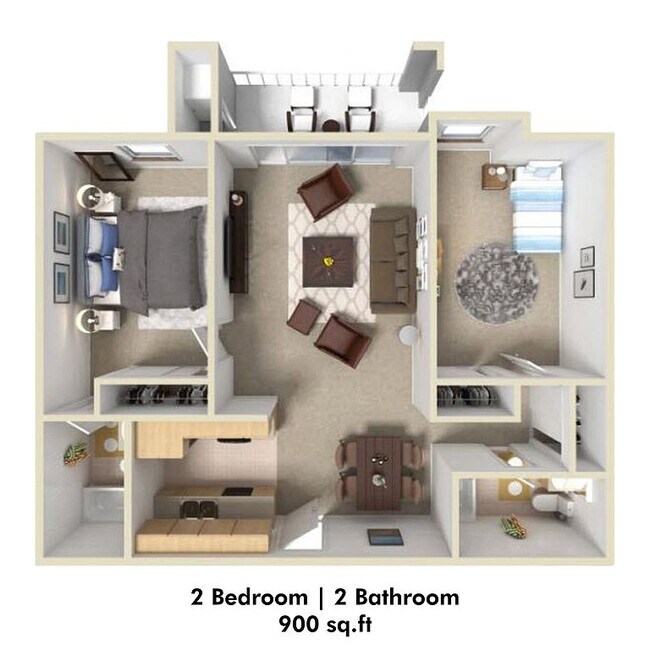 2x2 5185-38 floor plan