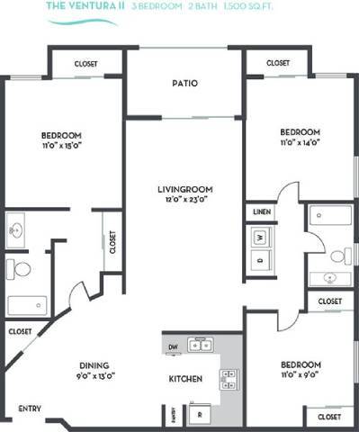 Ventura II floor plan
