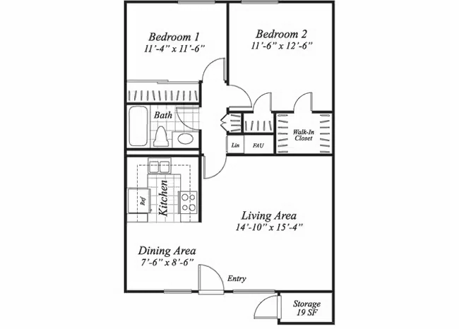 B1 3855A floor plan