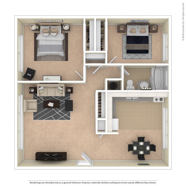 2x1 CN4815-4 floor plan