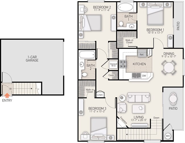 Plan 4 205 floor plan